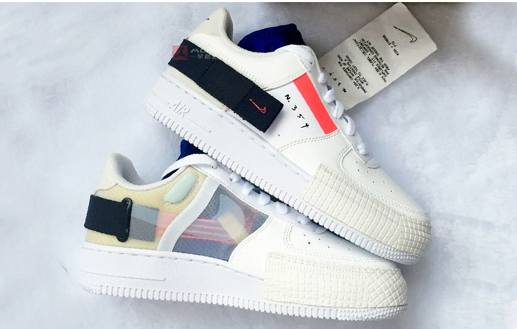 [Chạy buổi sáng]  Air Force 1 Loại AF1 Giải mã giày thông thường CI0054-100 - Dép / giày thường