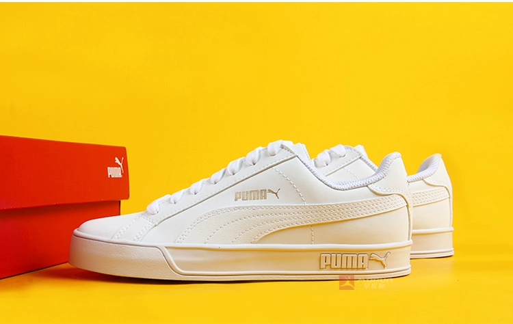 [chạy buổi sáng] Puma Smash Vulc đôi nam nữ mẫu giày xu hướng giản dị 359622-16-10 - Dép / giày thường