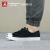 [Chạy buổi sáng] Converse Jack Purcell Converse Cười Cười Velcro Canvas 160236C giày thể dục Plimsolls