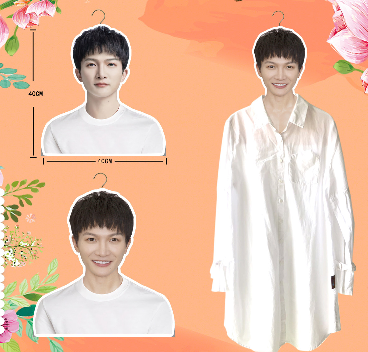 Week Stars Week Deep Human Shape Clothes Hanger Custom Creativity Birthday Gift Hanging Hanger Perimeter Same-week Deep Hanger Model