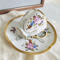 定金 现货 全款650 利摩日全手绘 蒂芙尼蓝 花朵云朵杯