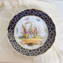 Spot early Mason character hand-painted plates there are multiple