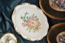 German hand-painted plate