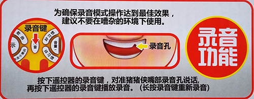 Đồ chơi lợn lớn lợn Mô hình búp bê âm nhạc điều khiển từ xa thông minh Máy nói chuyện và tương tác trẻ em robot giáo dục thông minh