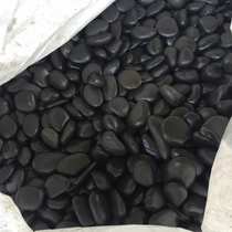 Black pebble stone courtyard polished rain flower stone raw stone natural garden paving goose warm stone small goose soft stone