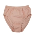 Đầu của quần lót nữ màu rắn quần lót trung niên cotton lỏng thoải mái đồ lót kích thước lớn tóm tắt eo cao quần lót nữ trung niên Eo cao