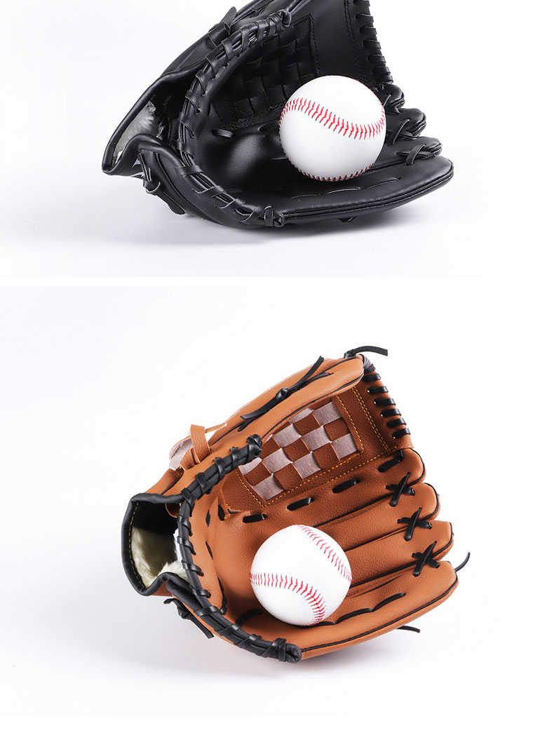 PU dày softball bóng chày găng tay trẻ vị thành niên dành cho người lớn catcher infield pitcher găng tay bóng chày để gửi một bóng chày 	gậy bóng chày bằng nhựa	