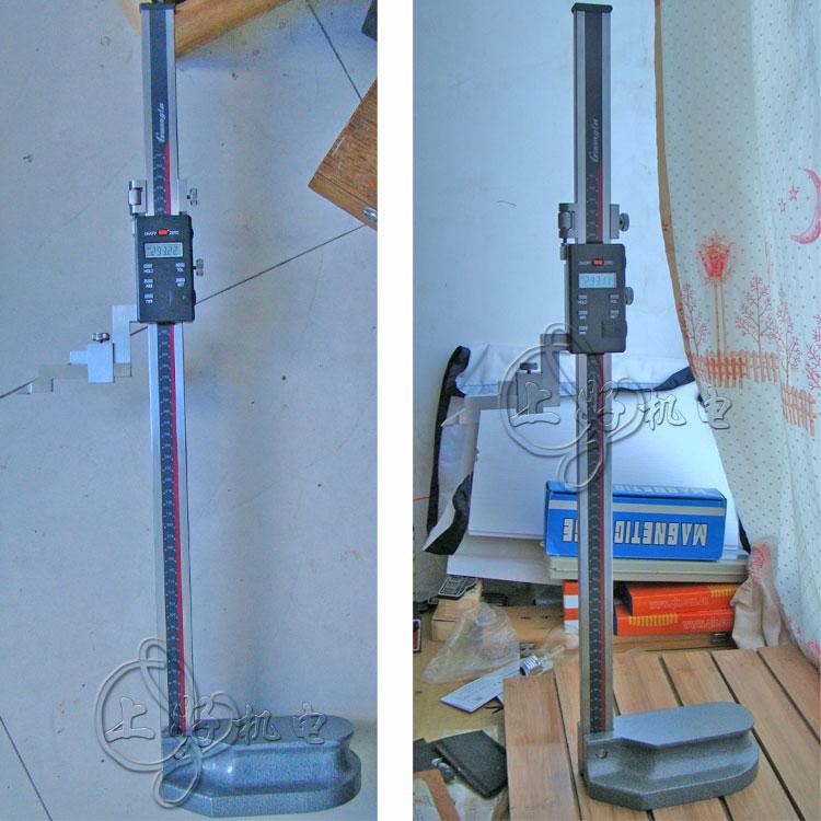 Original Factory Guanglu Electronic Digital Display Height Caliper 0-2000 Precision: 0-01mm Scribe Gauge Height Ruler