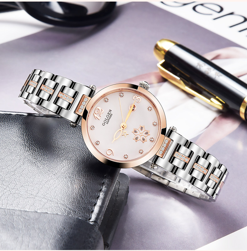 Bracelet montre pour Femme GOLGEN   - Ref 3271040 Image 9