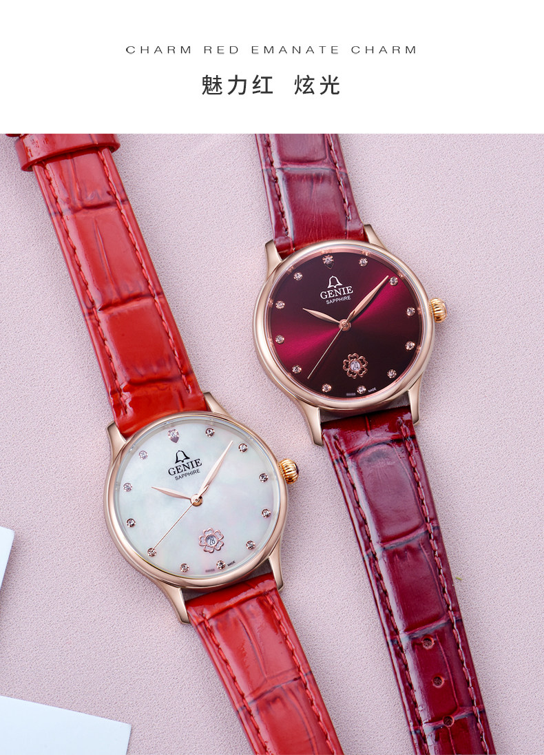 Montre bracelet pour Femme GENIE   - Ref 3271407 Image 12