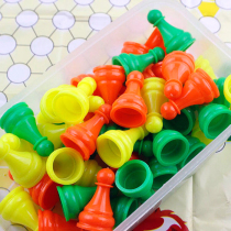 Checkers King Three Colors 45 Large Size Adults and Seniors 70 Nostalgic Entertainment Childrens Educational Parent-Child Toys Gift Board Game