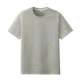 Áo thun trắng nam tay ngắn mùa hè trắng tinh khiết nửa cổ tròn tay áo thun xu hướng in họa tiết cotton in đáy cotton áo phông nam tay ngắn
