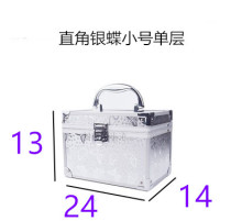 Foot technician toolbox aluminum alloy foot massage box ear toolbox cosmetic case nail hand Toolbox