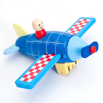 Children disassembly model aircraft) rocket) helicopter baby puzzle magnetic assembly toy