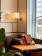 Tokyo Andaz Hotel Ji Yutang Designer Wall Lamp Bedroom Bedside Corridor Japanese Restaurant Wall Lamp