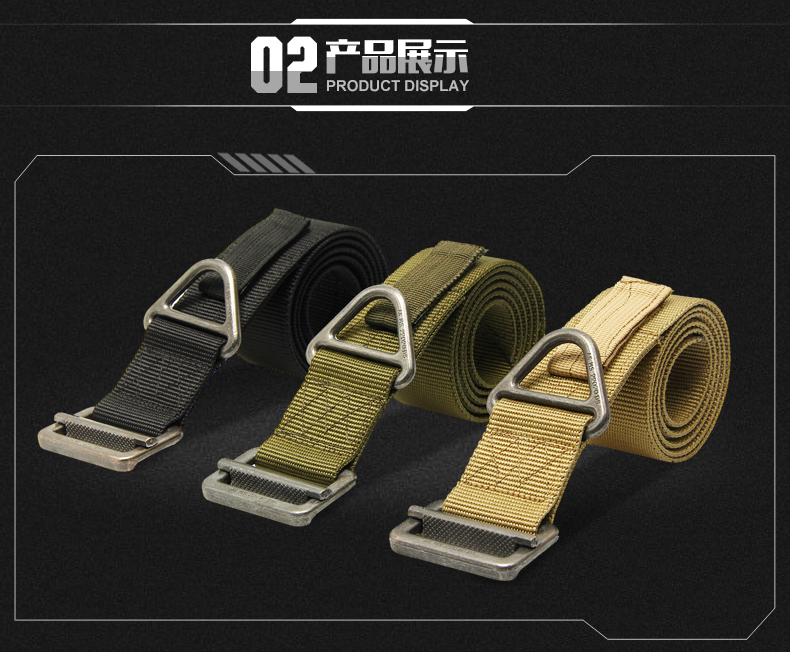 Đặc biệt hàng ngày Quạt quân đội CQB cung cấp lực lượng đặc biệt vành đai chiến thuật ngoài trời đa chức năng rappel cứu hộ đai vải nịt bụng nam