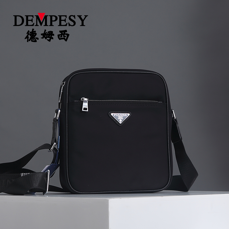 Horizontal nylon Oxford cloth bag Korean casual cross-body bag large-capacity shoulder bag canvas new waterproof