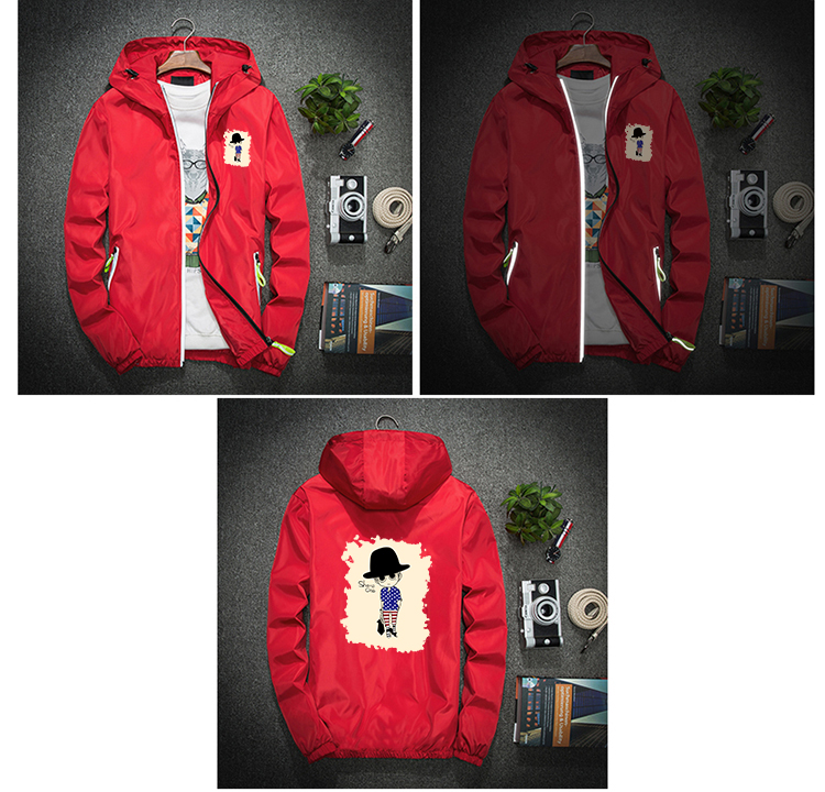 Áo khoác nam mùa xuân và mùa thu Áo khoác thể thao Hàn Quốc Thanh niên trường trung học Casual Boy Kích thước lớn áo khoác gió nam cao cấp