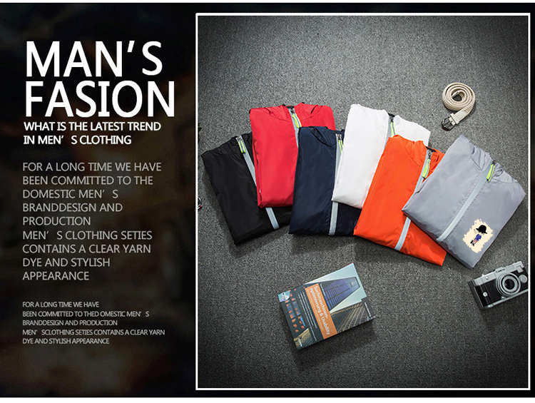 Áo khoác nam mùa xuân và mùa thu Áo khoác thể thao Hàn Quốc Thanh niên trường trung học Casual Boy Kích thước lớn áo khoác gió nam cao cấp