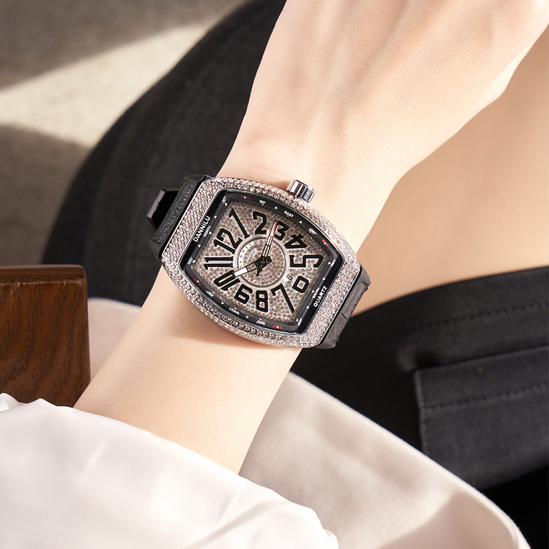 Richard Mille Watch for Men, Student Model with Diamonds, Muller Starry Sky Luminous Fm, Same Style as Franck Muller Yacht Watch for Women