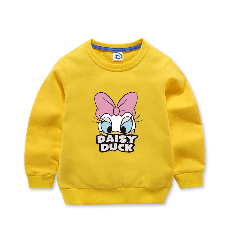 Child Clothing Spring Autumn Clothing 2020 New Girl Boy Cute Cartoon Round Collar Printed Thick Cotton T Children Long Sleeve Trendy Tide