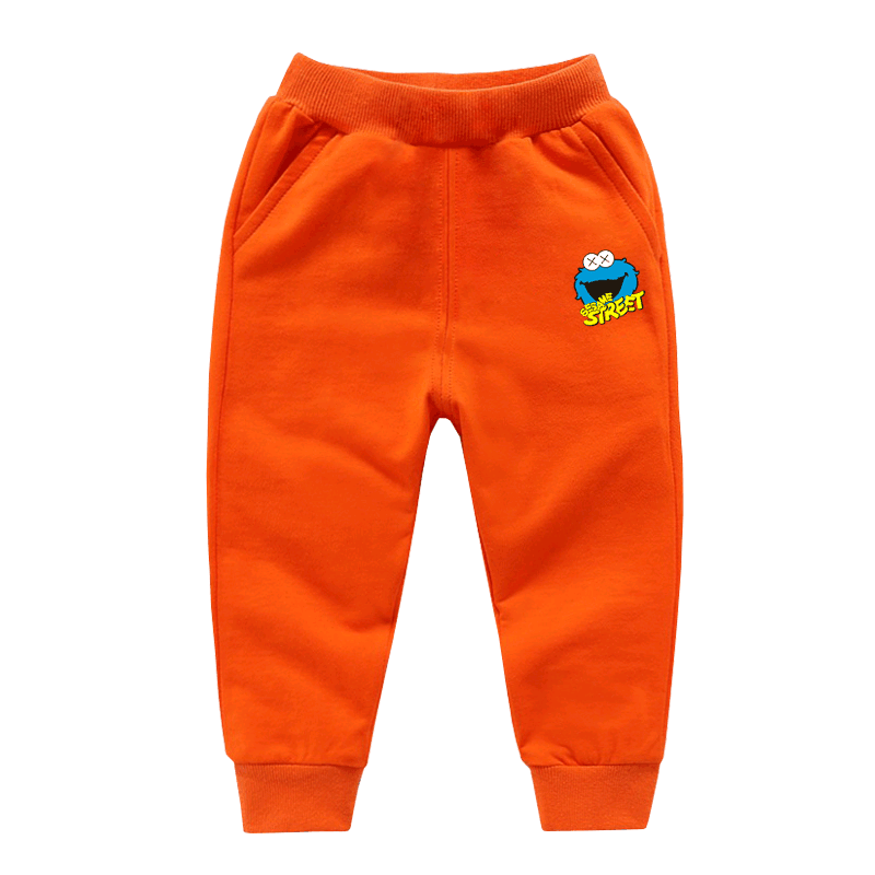 Nam và nữ sweatpants childrens quần bông bé quần lỏng lẻo 2019 mùa xuân và mùa thu childrens quần âu.