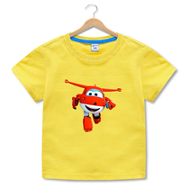 Girls 2020 Summer Dress Tide Boys Cartoon Short Sleeve T-Shirt Kids Sports Thin Top Cotton 6