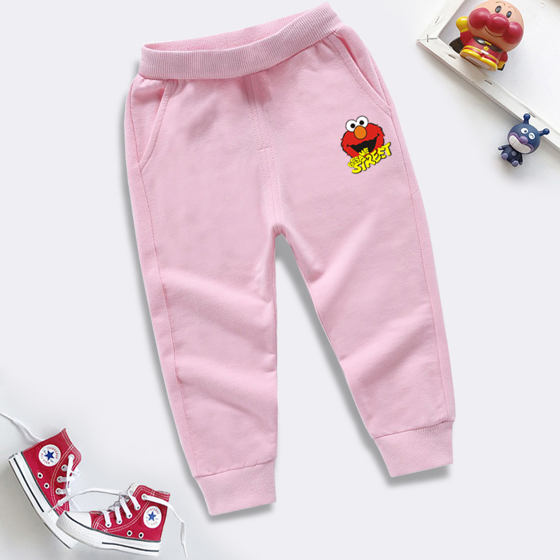 Nam và nữ sweatpants childrens quần bông bé quần lỏng lẻo 2019 mùa xuân và mùa thu childrens quần âu.