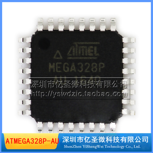 Original ATMEL patch ATMEGA328P-AU 8-bit microcontroller AVR 32K flash memory 32TQFP