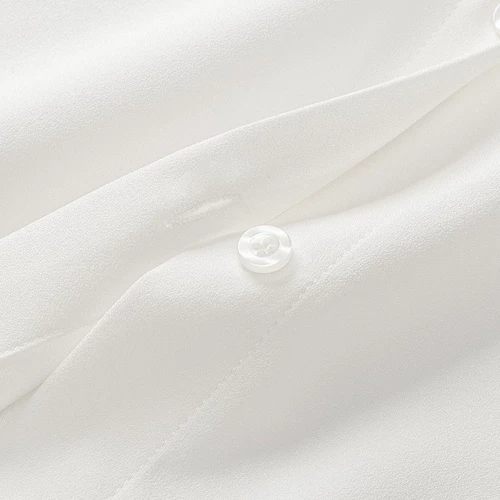 Белая демисезонная рубашка, демисезонный сексуальный лонгслив, 2024 года