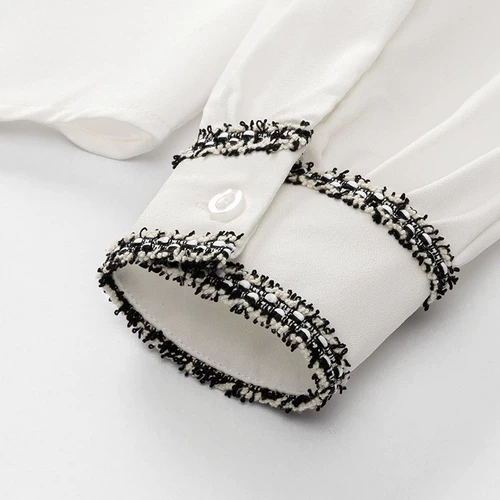 Белая демисезонная рубашка, демисезонный сексуальный лонгслив, 2024 года