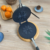  Cake mold Household round crispy machine Gas double-sided baking tool biscuit omelet omelet mold