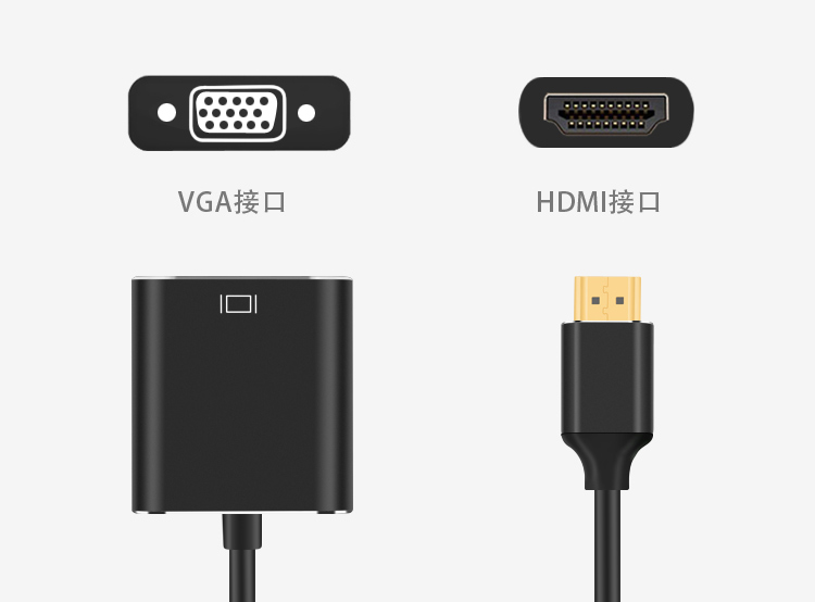 Bộ chuyển đổi cáp HDMI sang VGA với đầu nối video HD âm thanh - TV giá tivi lg 55 inch