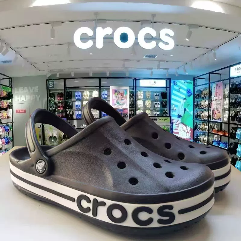 Сандалии Crocs унисекс износостойкие противоскользящие пляжные шлёпки, размеры и цвета