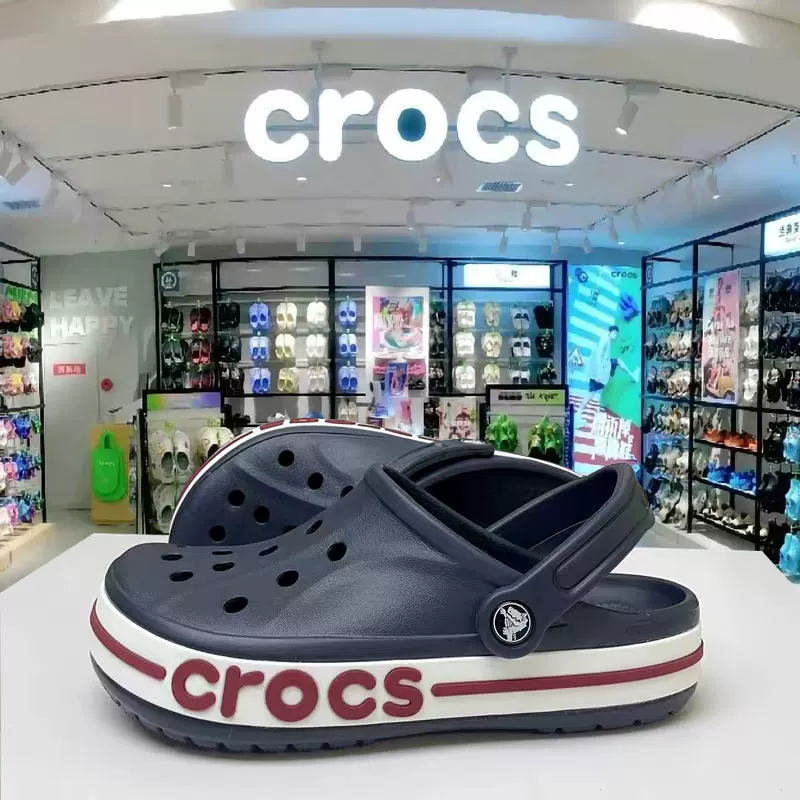 Сандалии Crocs унисекс износостойкие противоскользящие пляжные шлёпки, размеры и цвета