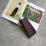 Очки, кожаная сумка для хранения, защитный чехол на солнечной энергии, из натуральной кожи