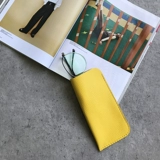 Очки, кожаная сумка для хранения, защитный чехол на солнечной энергии, из натуральной кожи