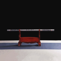 Ruyi Golden hoop stick Mace outdoor car self-defense flute Mace Mace long mace stick martial arts stainless steel stick stick