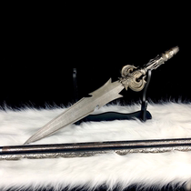 Red tassel gun overlord gun martial arts gun Zhao Yun long gun hundred birds Phoenix Gun film sword sword weapon not opened blade