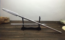 Pattern steel unicorn gentian gun sword Zhao Zilong long spear spear red tassel gun