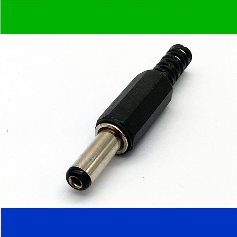 DC plug fabricated DC power supply adapter plug 5 5 * 2 1 two-piece set 5521 welded wire type 14MM