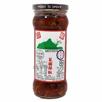Taiwan specialty) Taiwan imported) Mountain Blue vegetable pepper 400g mountain rice mixed noodle sauce