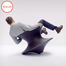 Italian Magis Spun Top Chair Swivel Chair Swivel Top Casual Chair Outdoor Chair Seat Swivel Chair