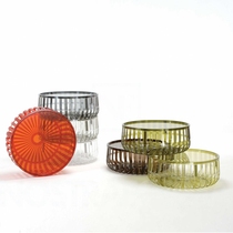 Italian Kartell Panier Tea Table Round-table Magazine Rack Containing Basket Versatile Edge A Few Creative Tables