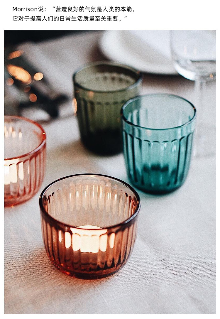 Финляндия Ииттала Раами Руи Ми серия стекло чашки ходули бокал набор рабочий стол декоративный подсвечник 