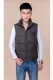 Đàn ông trung niên mùa thu và mùa đông áo vest cotton cộng với phân bón XL cha xuống áo bông đứng cổ áo vest bông ao khoac vest nam