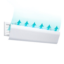  Central air conditioning windshield anti-direct blow wind shield wind shield wall-mounted heating air outlet household universal model