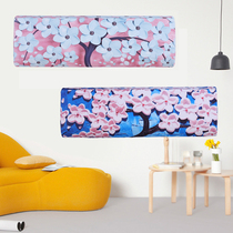 All-inclusive air-conditioning cover hanging type dust cover elastic sleeve thickened Gree Mei Haier bedroom universal new flower
