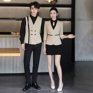 High-end business k nightclub ktv young master and princess di clothing suit bar partyk male and female waiter work clothes