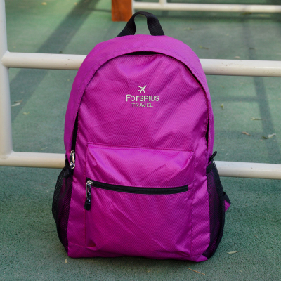 Outdoor travel portable folding ultra-light and large capacity carrybag fashion casual canvas for men and women tourist shoulder bag